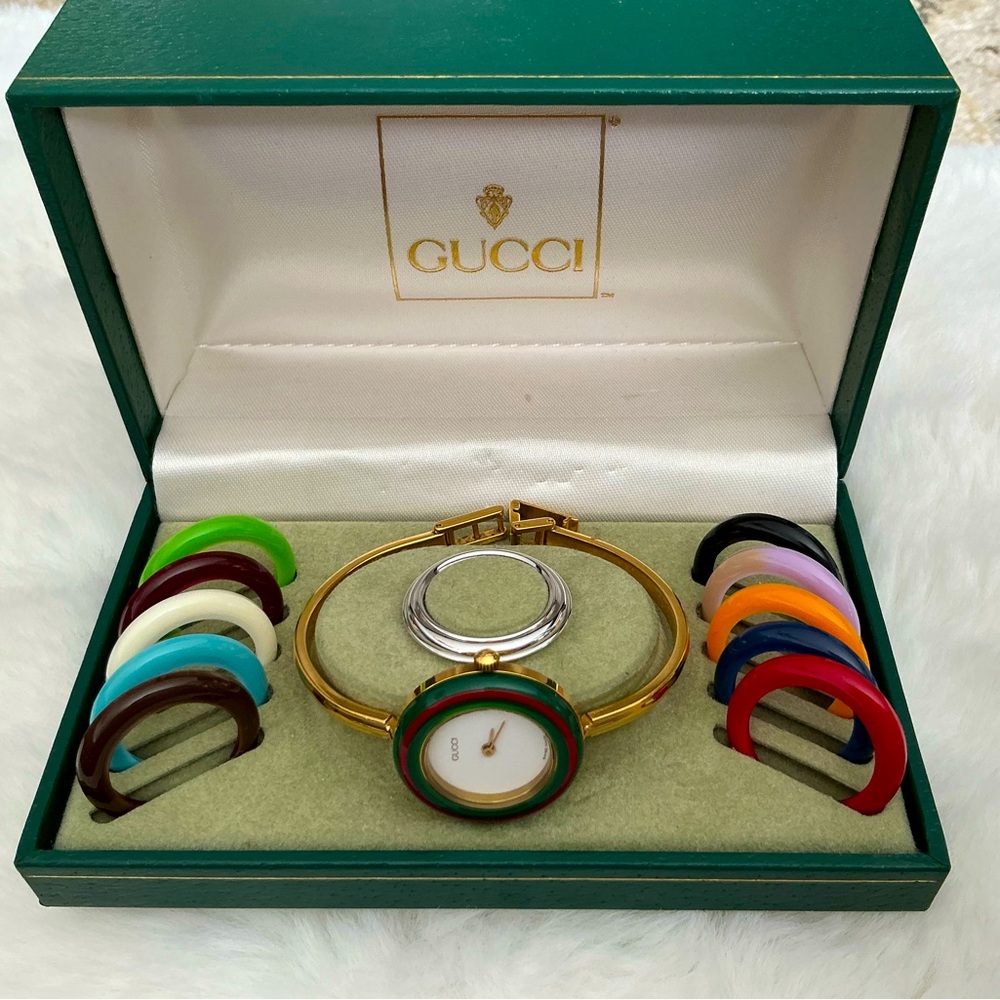 GUCCI bangle watch 💗SERVICED ‼️ - Picture 11 of 13